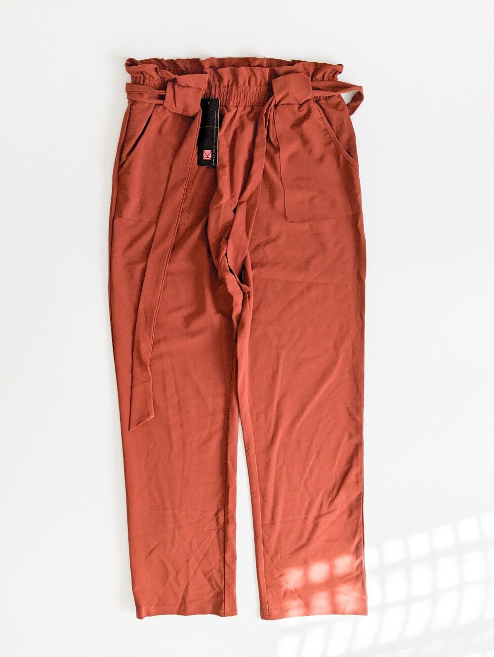 High Rise Paperpag Trousers Size XL